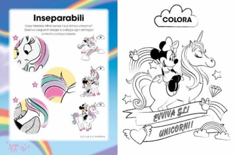 MINNIE UNICORNI STORIA E GIOCHI