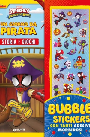 SPIDEY UN GIORNO DA PIRATA CON STICKERS