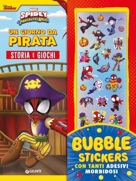SPIDEY UN GIORNO DA PIRATA CON STICKERS