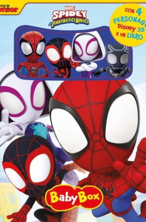 SPIDEY LIBRO CON PERSONAGGI