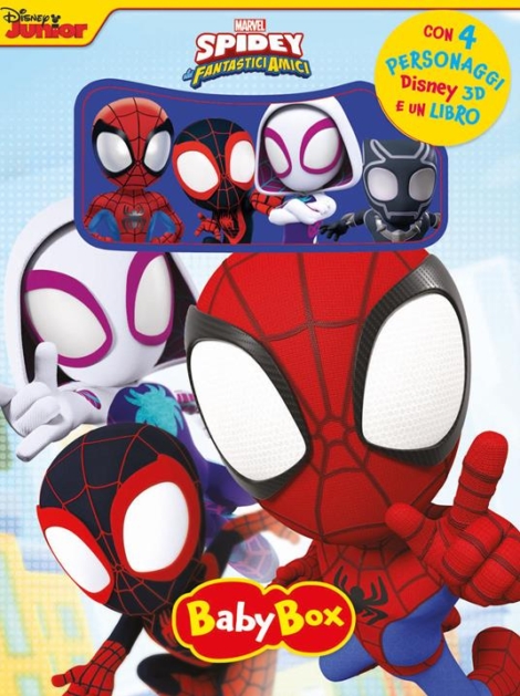 SPIDEY LIBRO CON PERSONAGGI