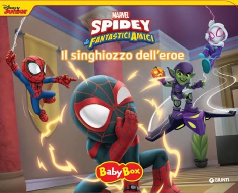 SPIDEY LIBRO CON PERSONAGGI