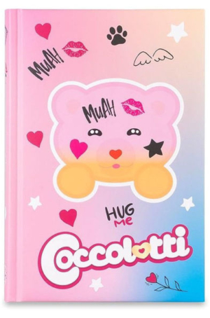 DIARIO DATATO COCCOLOTTI AZZURRO ROSA