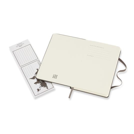 TACCUINO MOLESKINE POCKET A RIGHE COPERTINA RIGIDA MARRONE