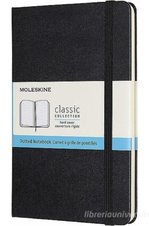 TACCUINO MOLESKINE MEDIUM PUNTINATO COPERTINA RIGIDA NERO