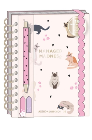 DAILY AGENDA 25/26 CON PENNA E STICKY NOTES GATTI