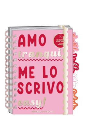 AGENDA SETTIMANALE DATATA 2025/26 AMO ME LO SCRIVO