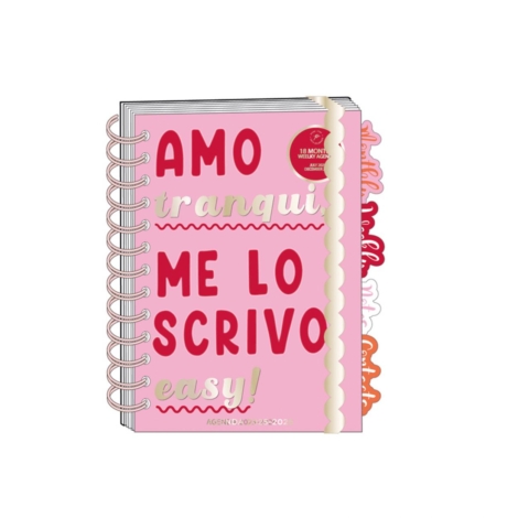 AGENDA SETTIMANALE DATATA 2025/26 AMO ME LO SCRIVO